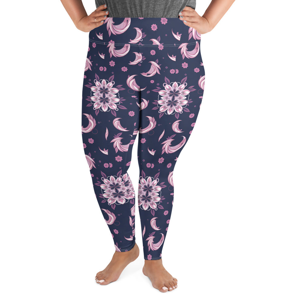 All-Over Print Plus Size Leggings