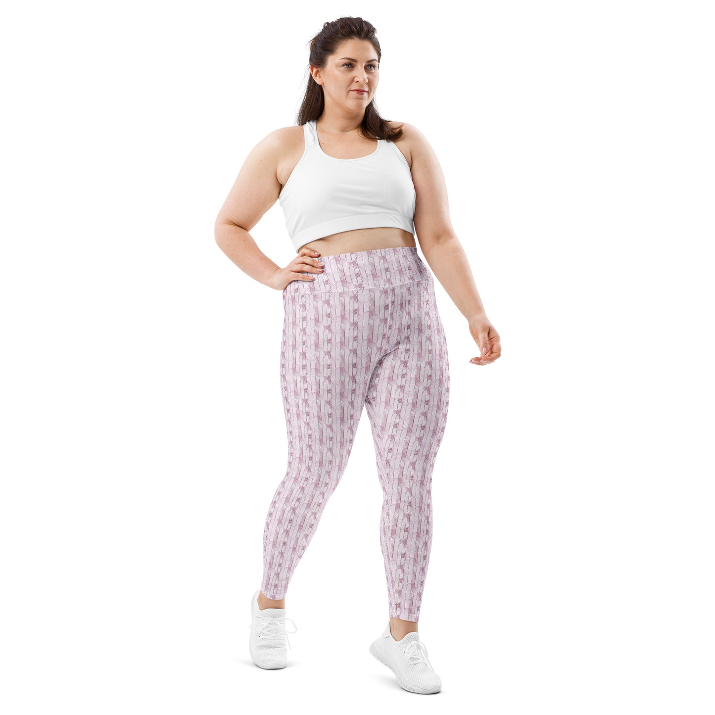 All-Over Print Plus Size Leggings