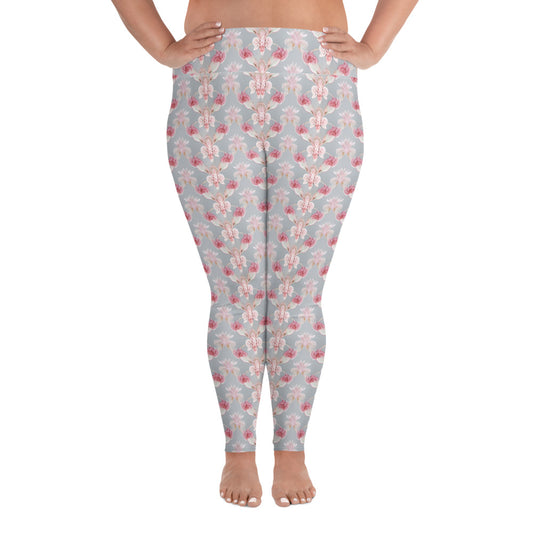 All-Over Print Plus Size Leggings