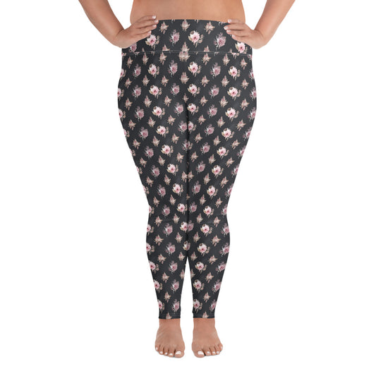 All-Over Print Plus Size Leggings