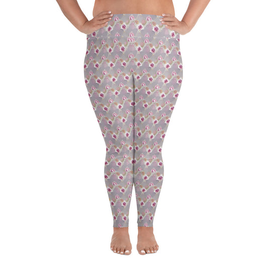 All-Over Print Plus Size Leggings