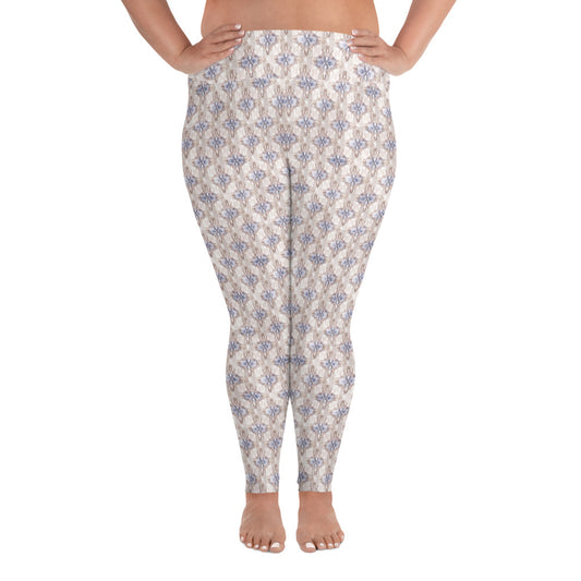 All-Over Print Plus Size Leggings