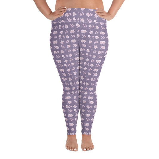 All-Over Print Plus Size Leggings