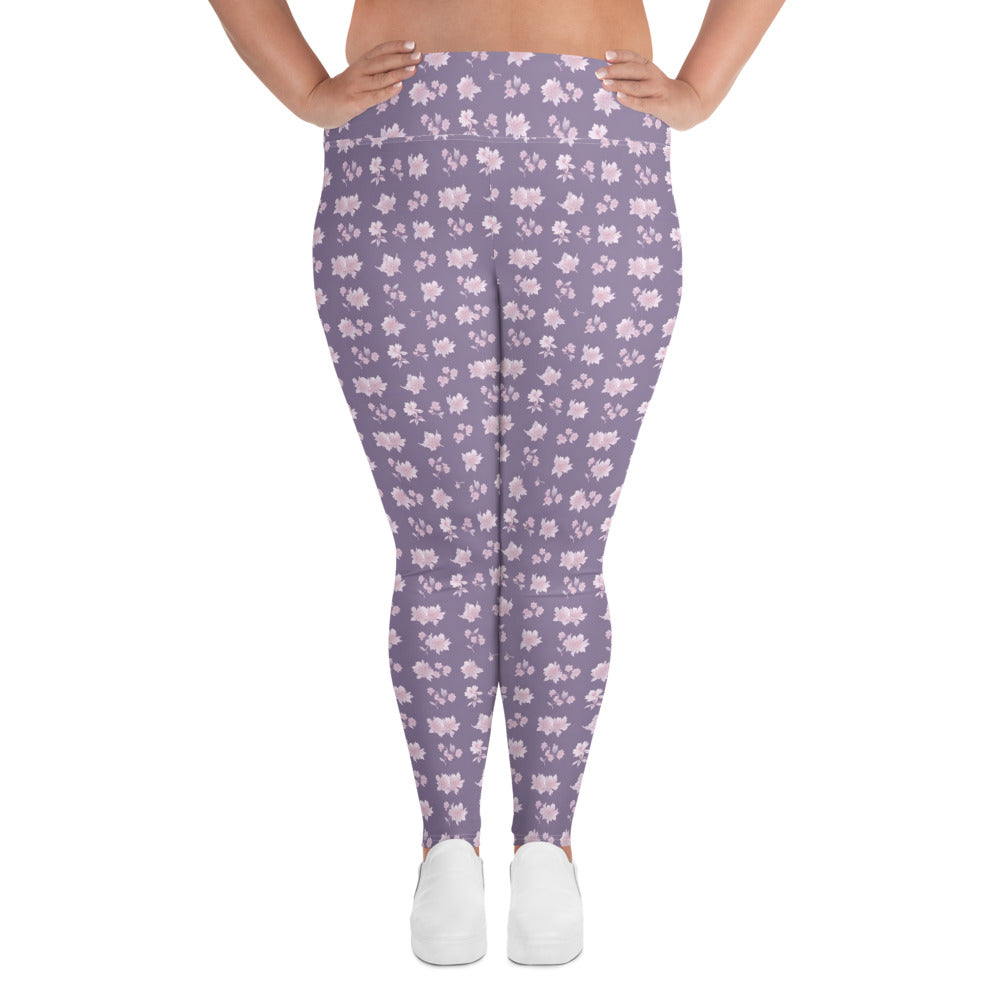 All-Over Print Plus Size Leggings