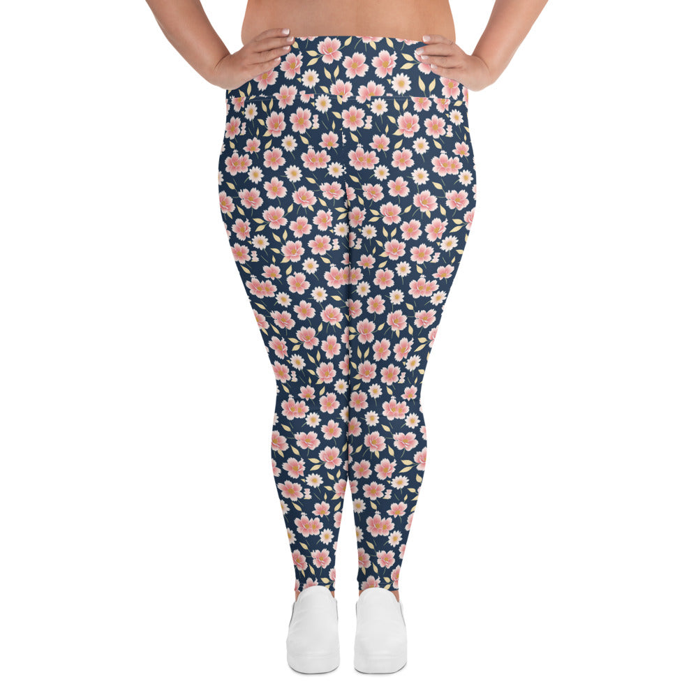 All-Over Print Plus Size Leggings