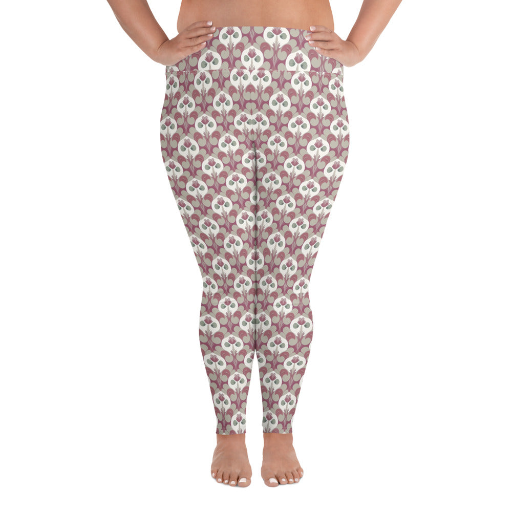 All-Over Print Plus Size Leggings