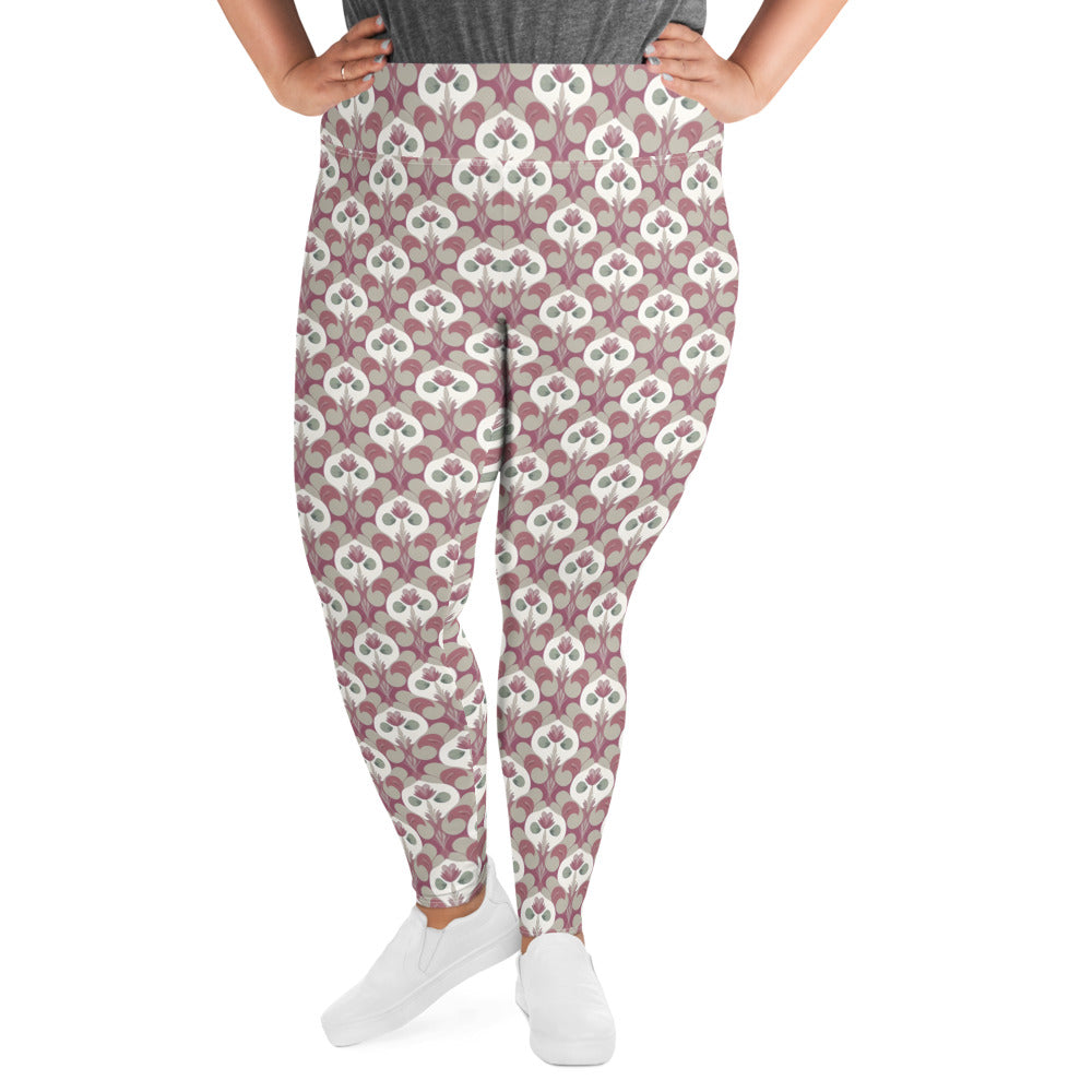 All-Over Print Plus Size Leggings