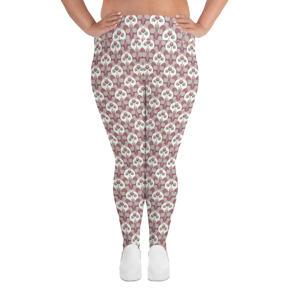 All-Over Print Plus Size Leggings