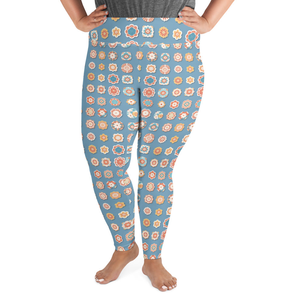 All-Over Print Plus Size Leggings