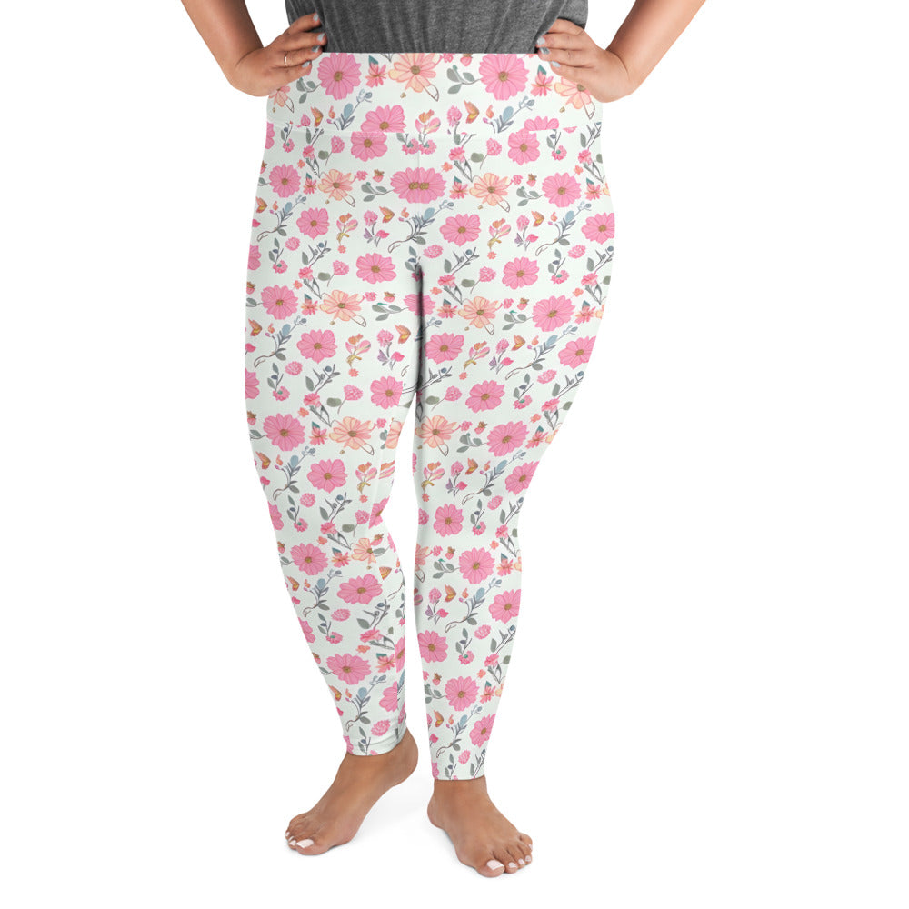 All-Over Print Plus Size Leggings