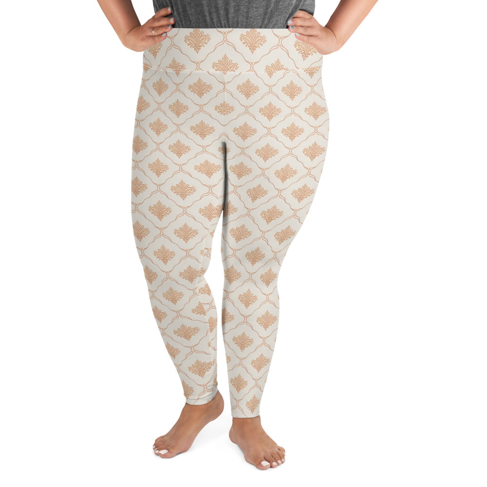 All-Over Print Plus Size Leggings