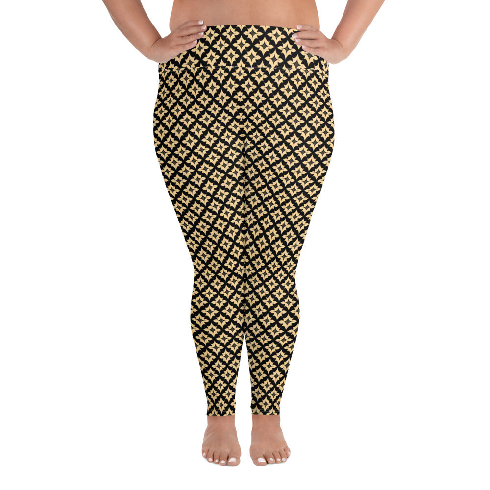 All-Over Print Plus Size Leggings