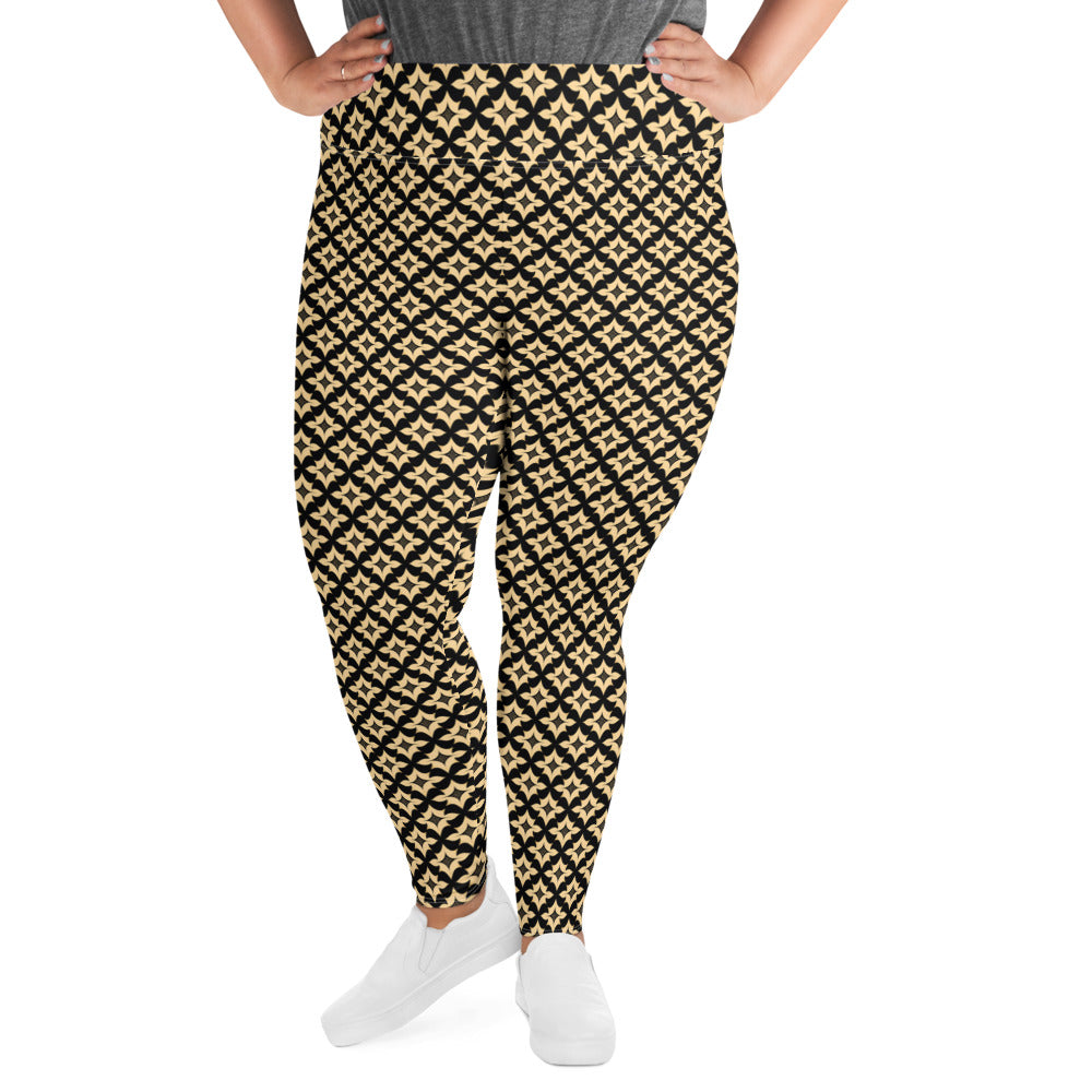 All-Over Print Plus Size Leggings