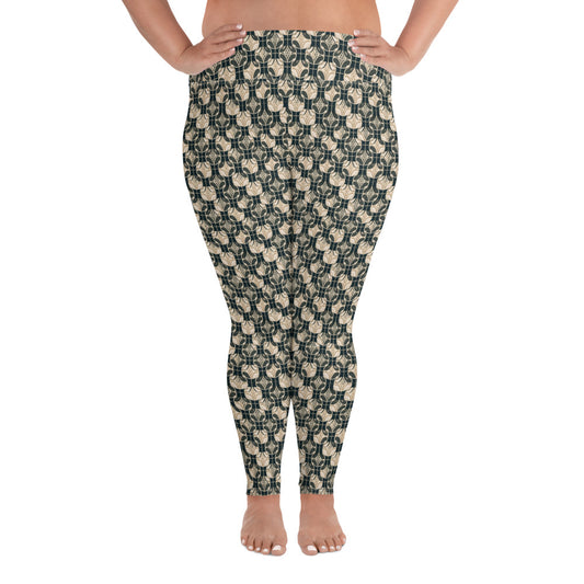 All-Over Print Plus Size Leggings