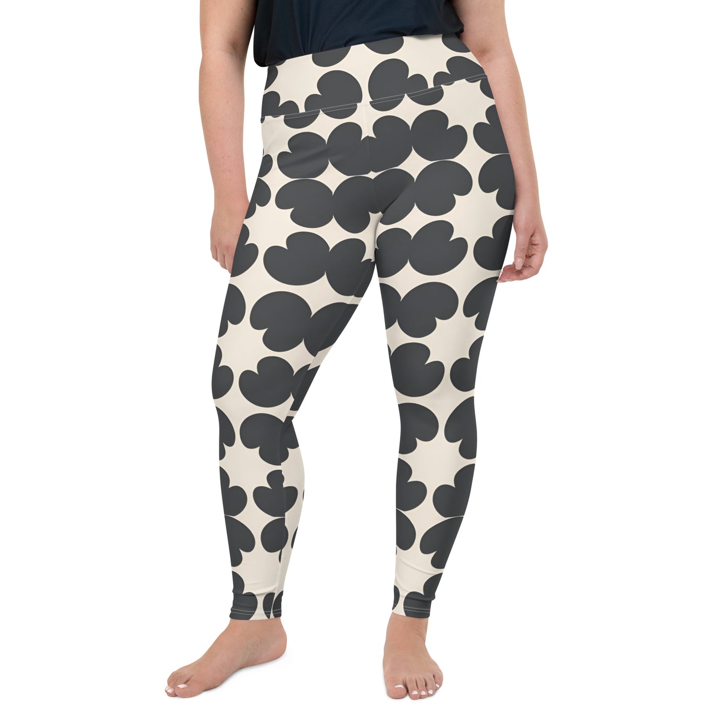 All-Over Print Plus Size Leggings