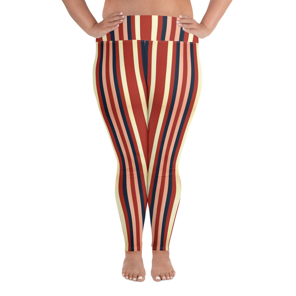 All-Over Print Plus Size Leggings