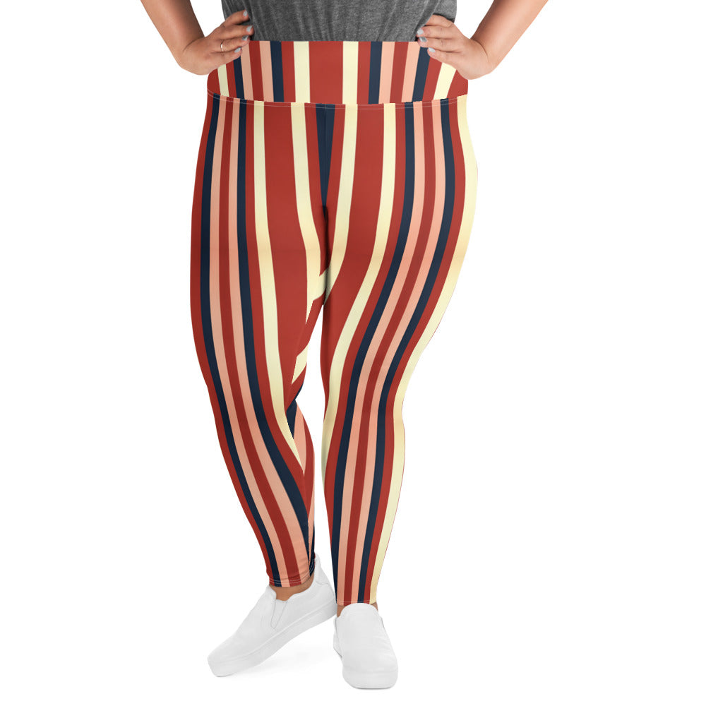 All-Over Print Plus Size Leggings