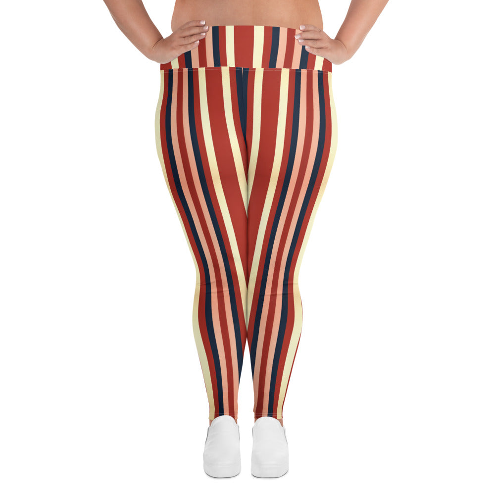 All-Over Print Plus Size Leggings