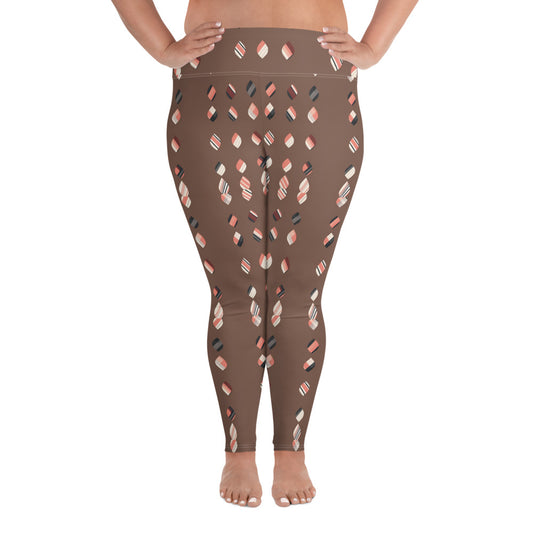 All-Over Print Plus Size Leggings