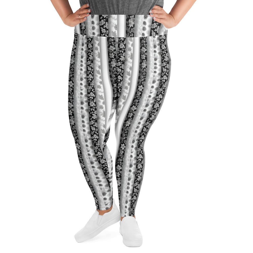 All-Over Print Plus Size Leggings