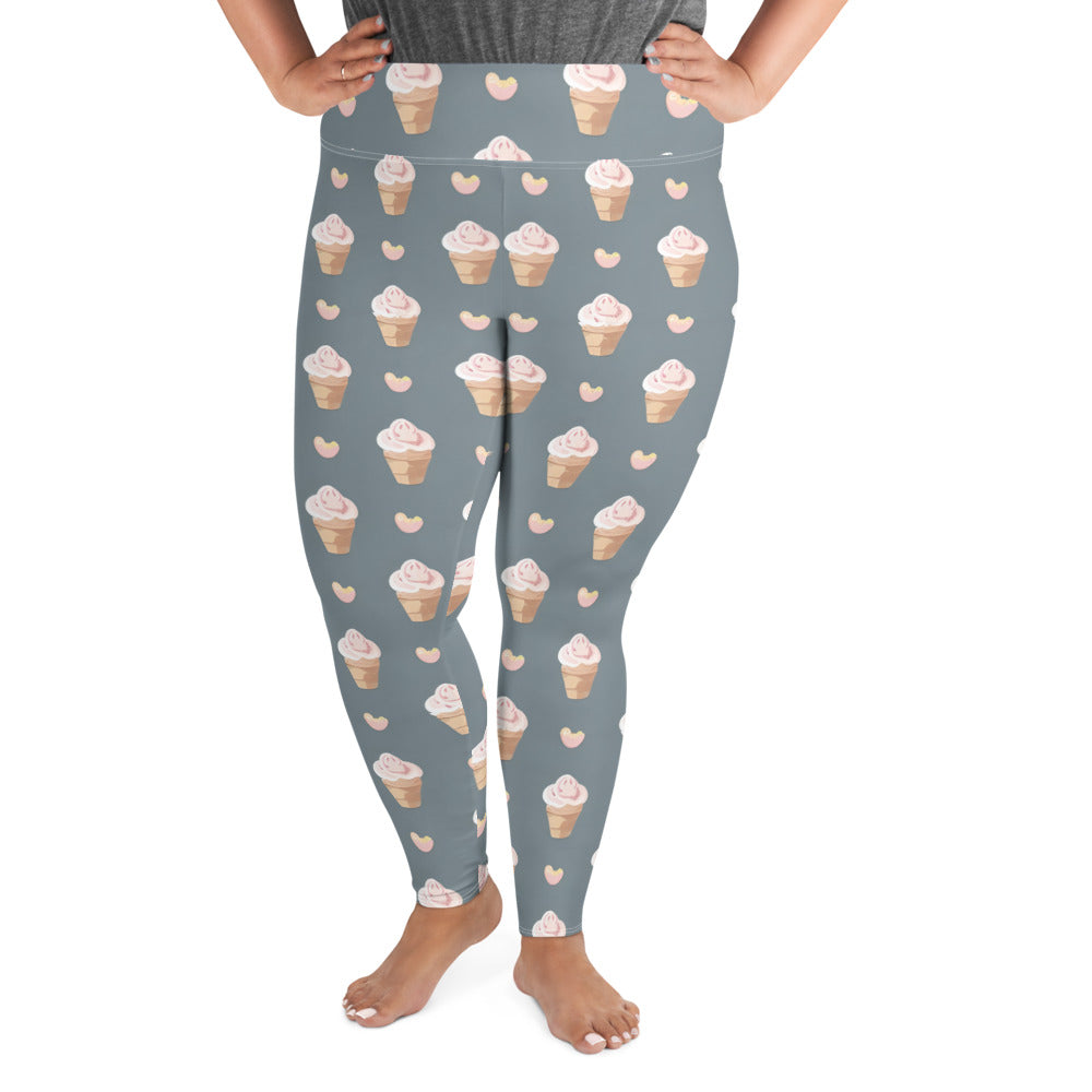 All-Over Print Plus Size Leggings