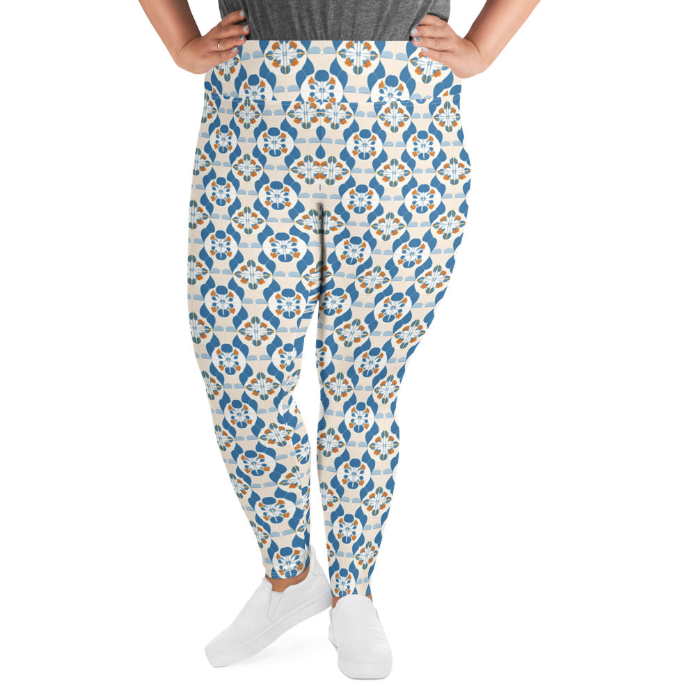 All-Over Print Plus Size Leggings