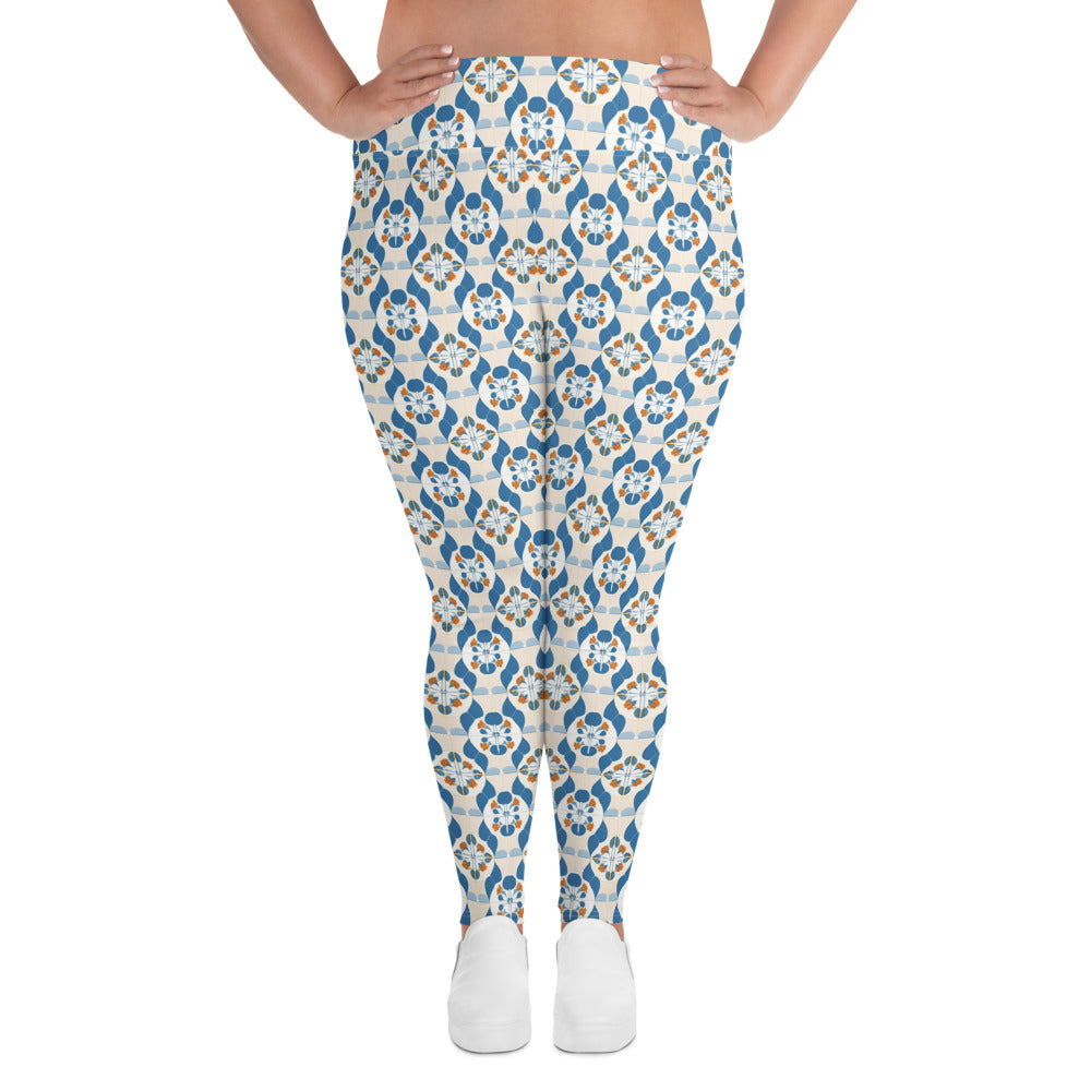 All-Over Print Plus Size Leggings