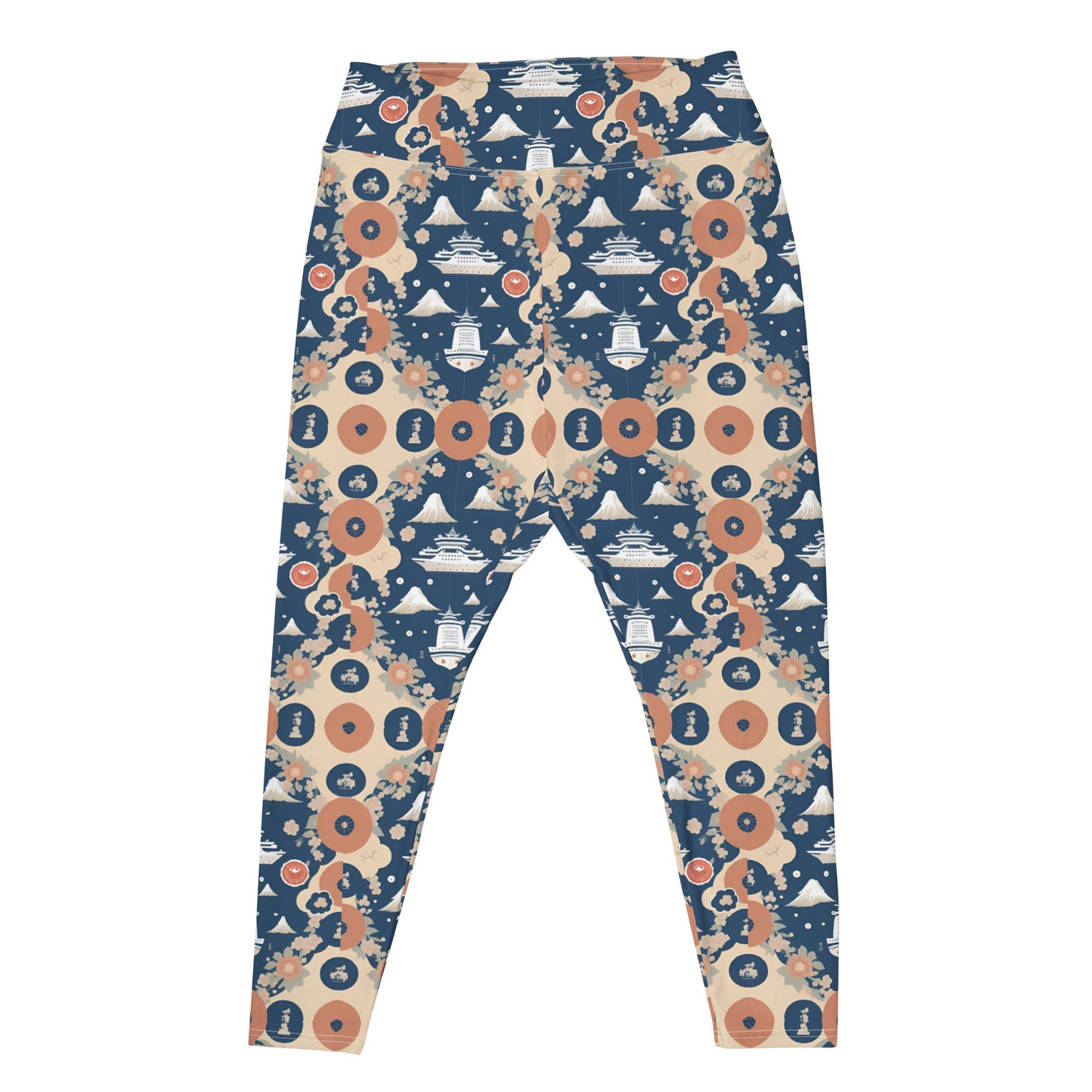 All-Over Print Plus Size Leggings