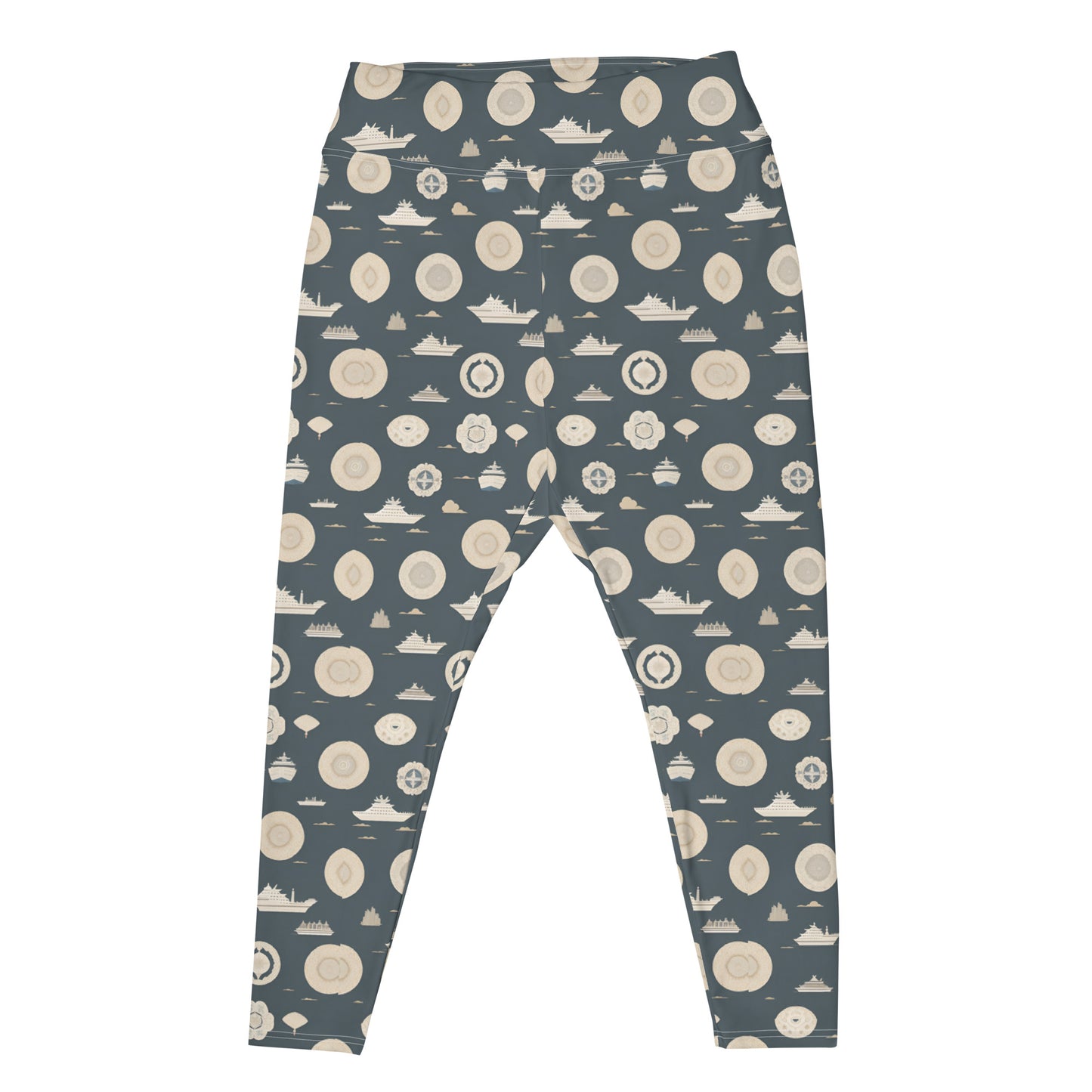 All-Over Print Plus Size Leggings