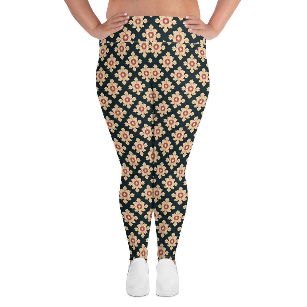 All-Over Print Plus Size Leggings