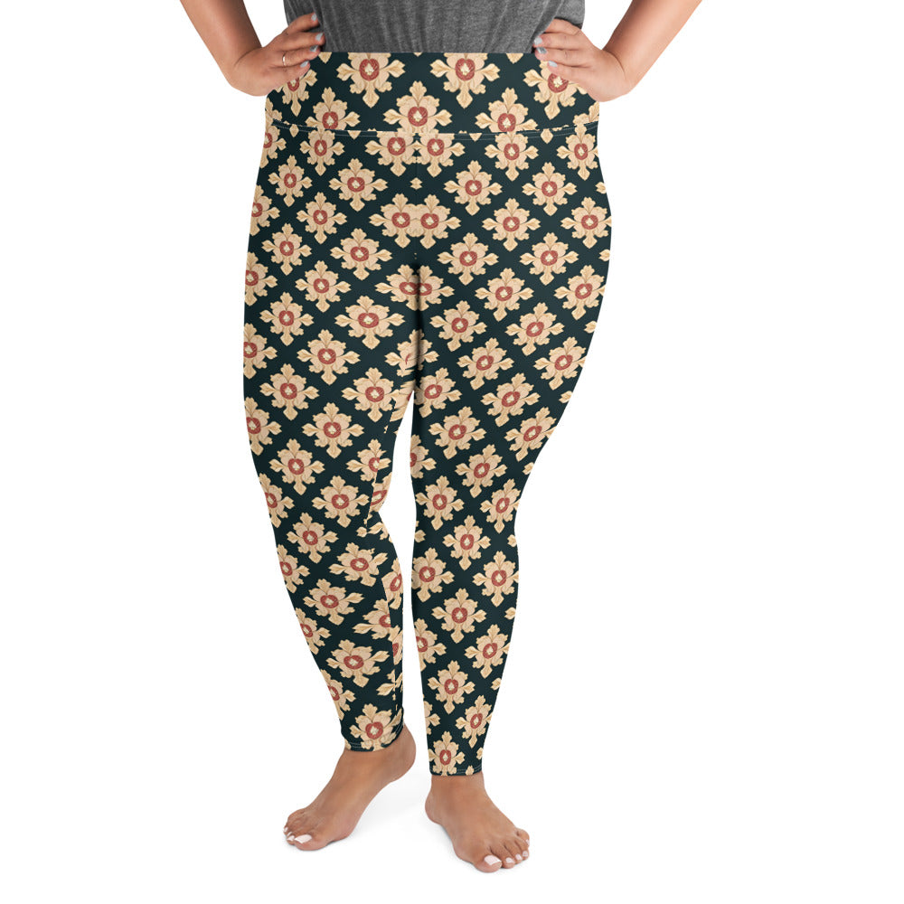 All-Over Print Plus Size Leggings