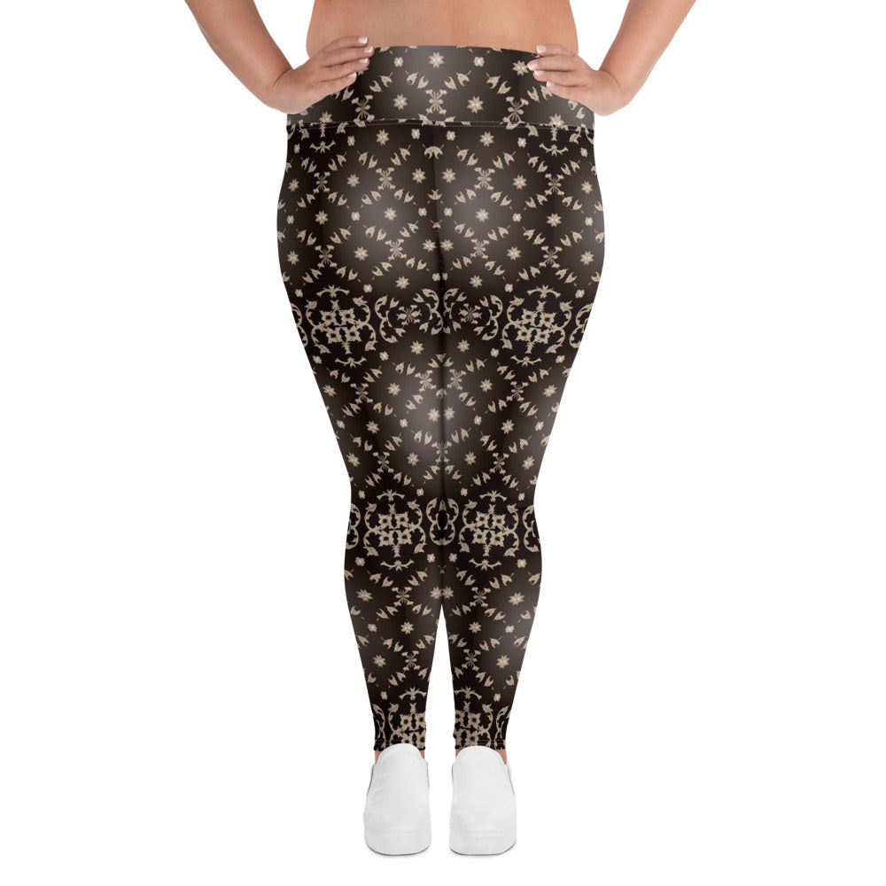 All-Over Print Plus Size Leggings