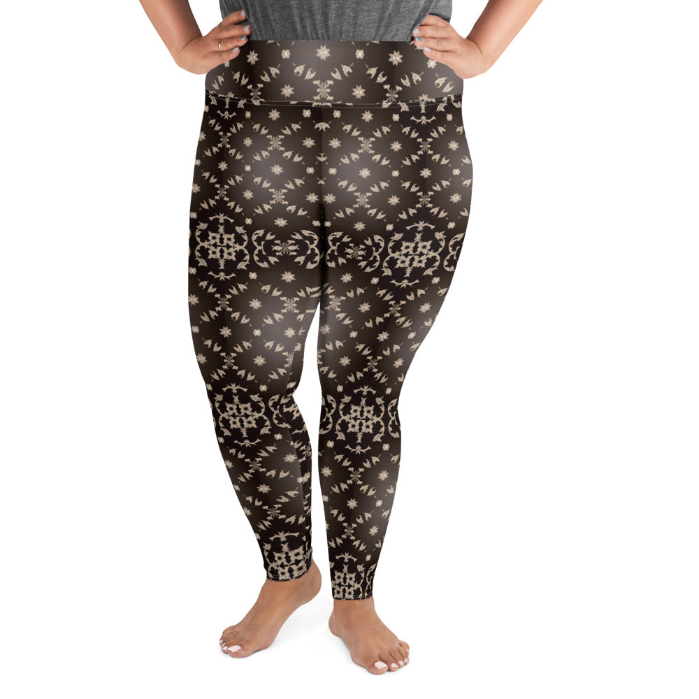 All-Over Print Plus Size Leggings