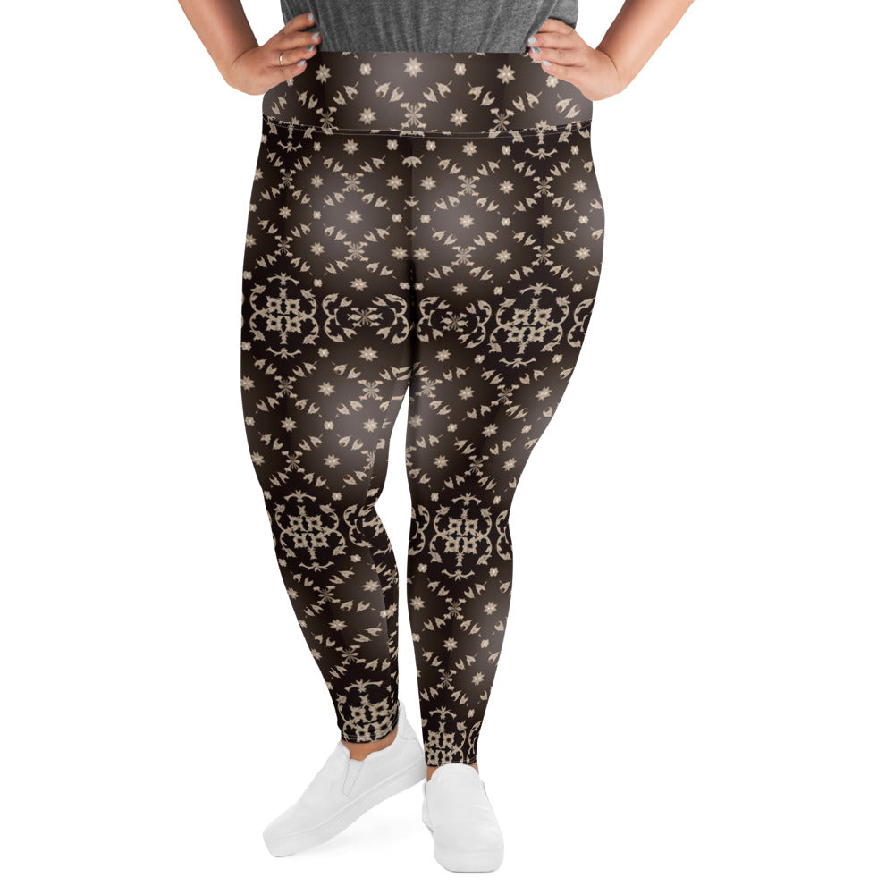 All-Over Print Plus Size Leggings