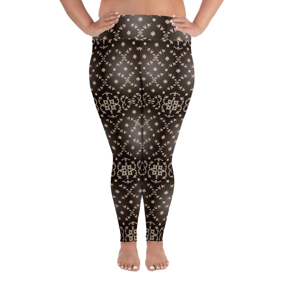 All-Over Print Plus Size Leggings