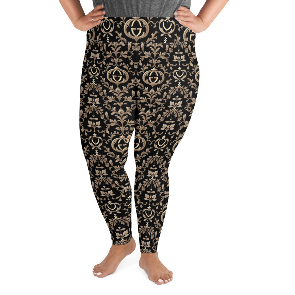 All-Over Print Plus Size Leggings