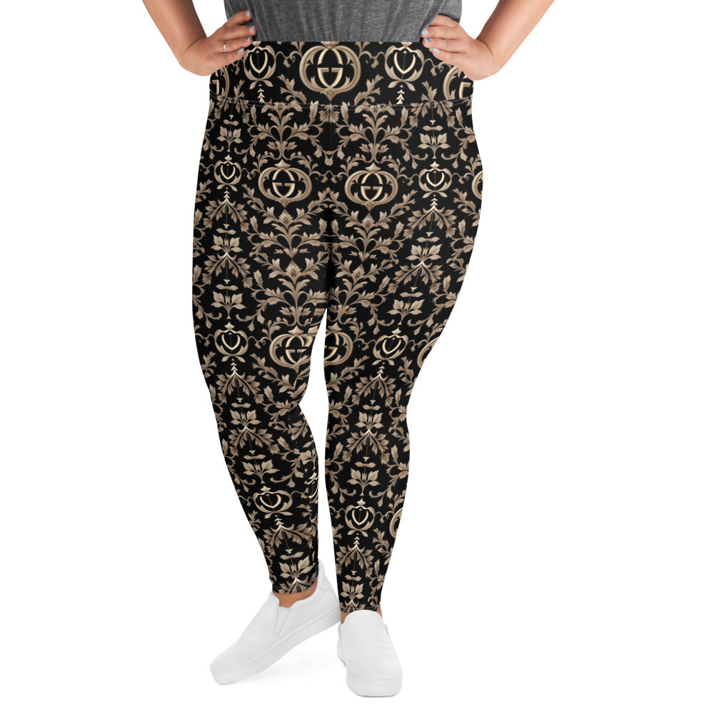 All-Over Print Plus Size Leggings