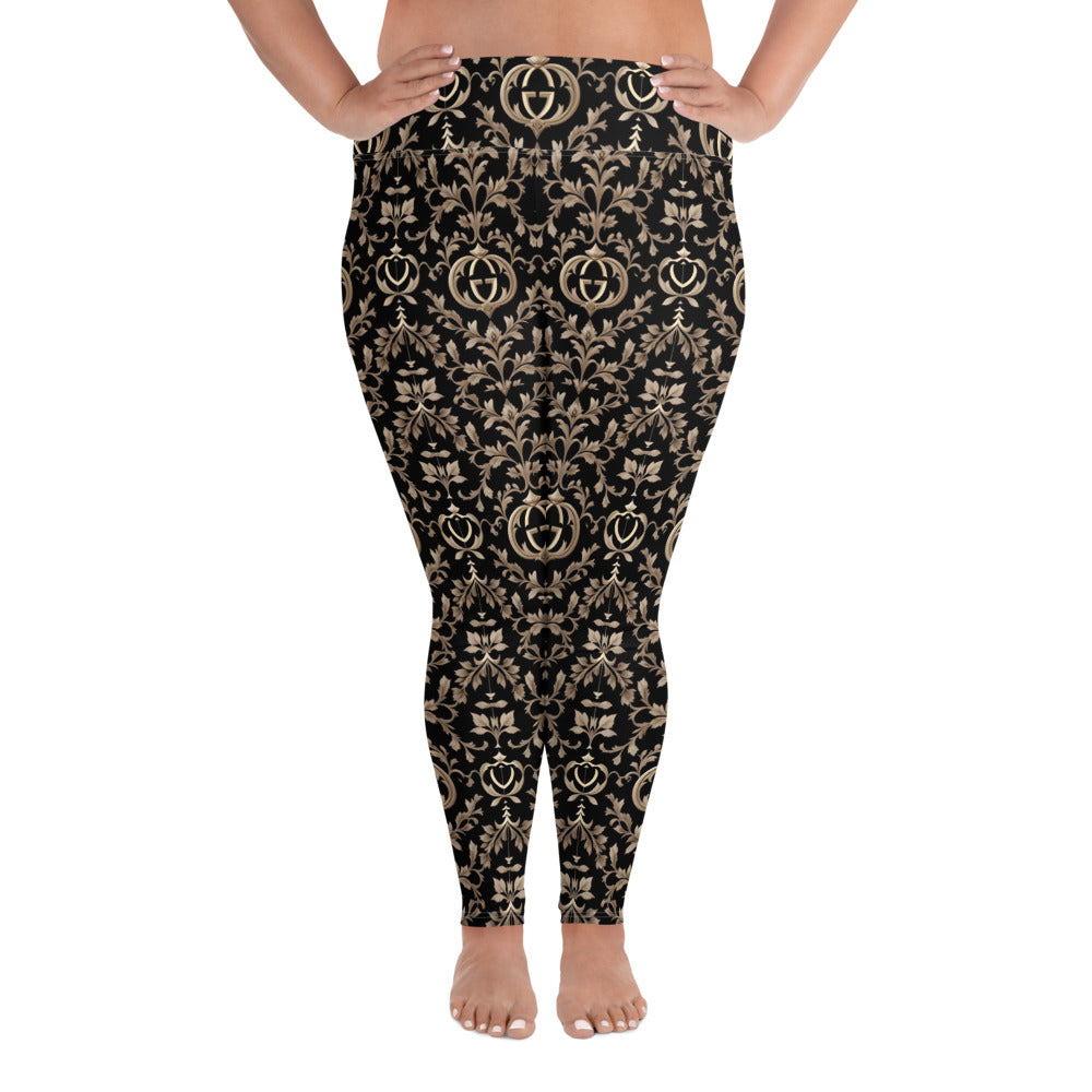 All-Over Print Plus Size Leggings