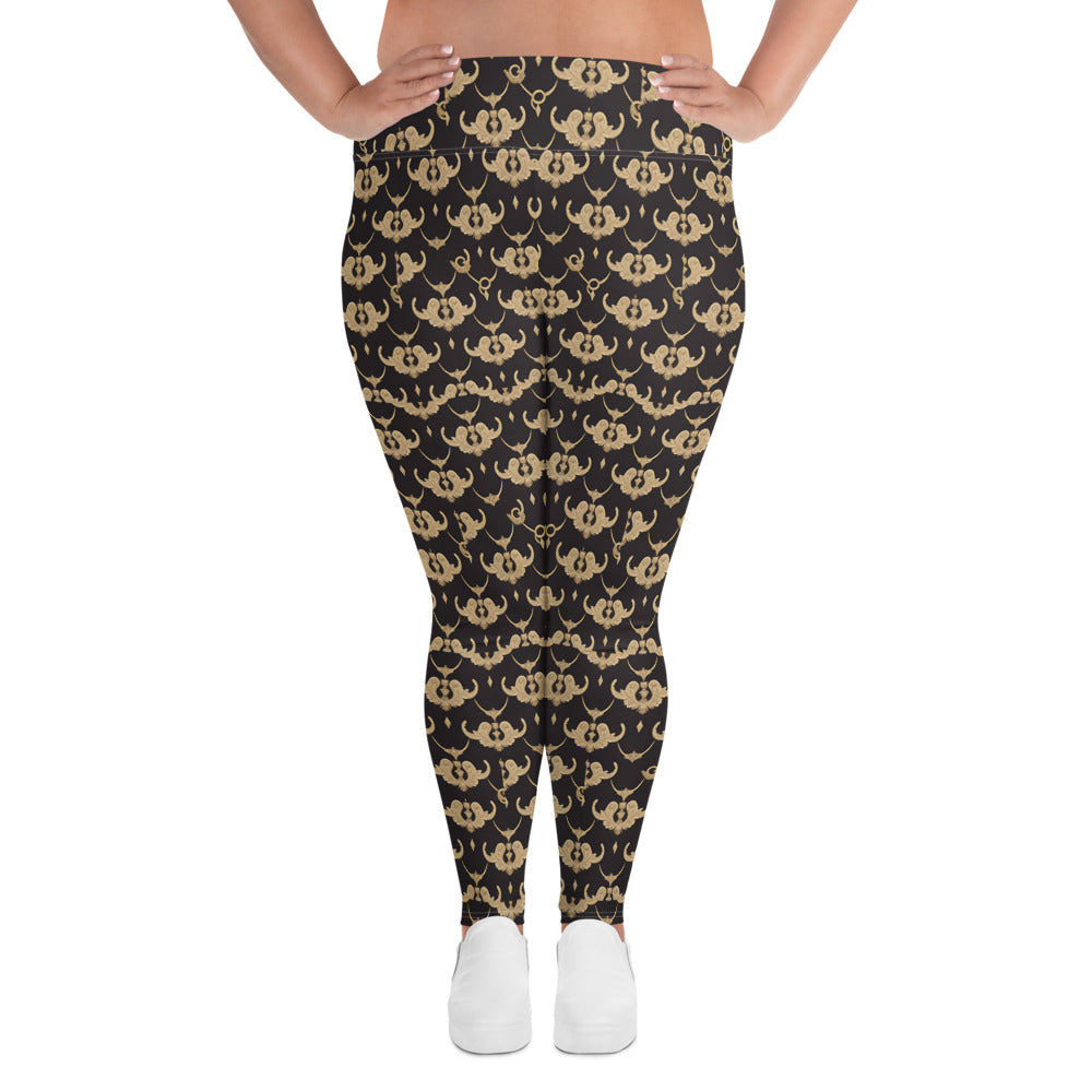 All-Over Print Plus Size Leggings