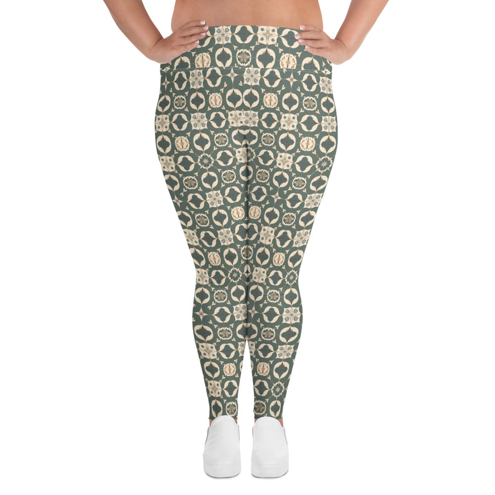 All-Over Print Plus Size Leggings