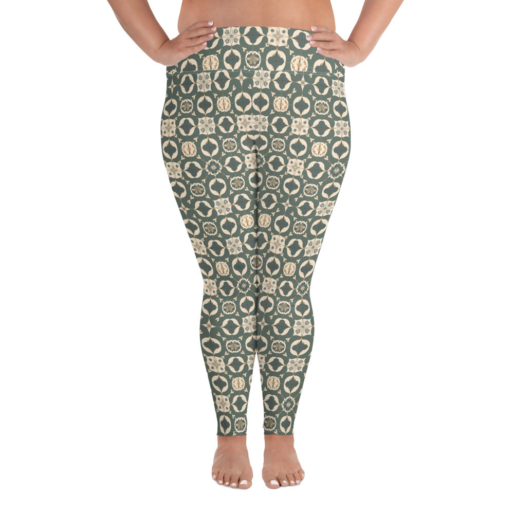 All-Over Print Plus Size Leggings