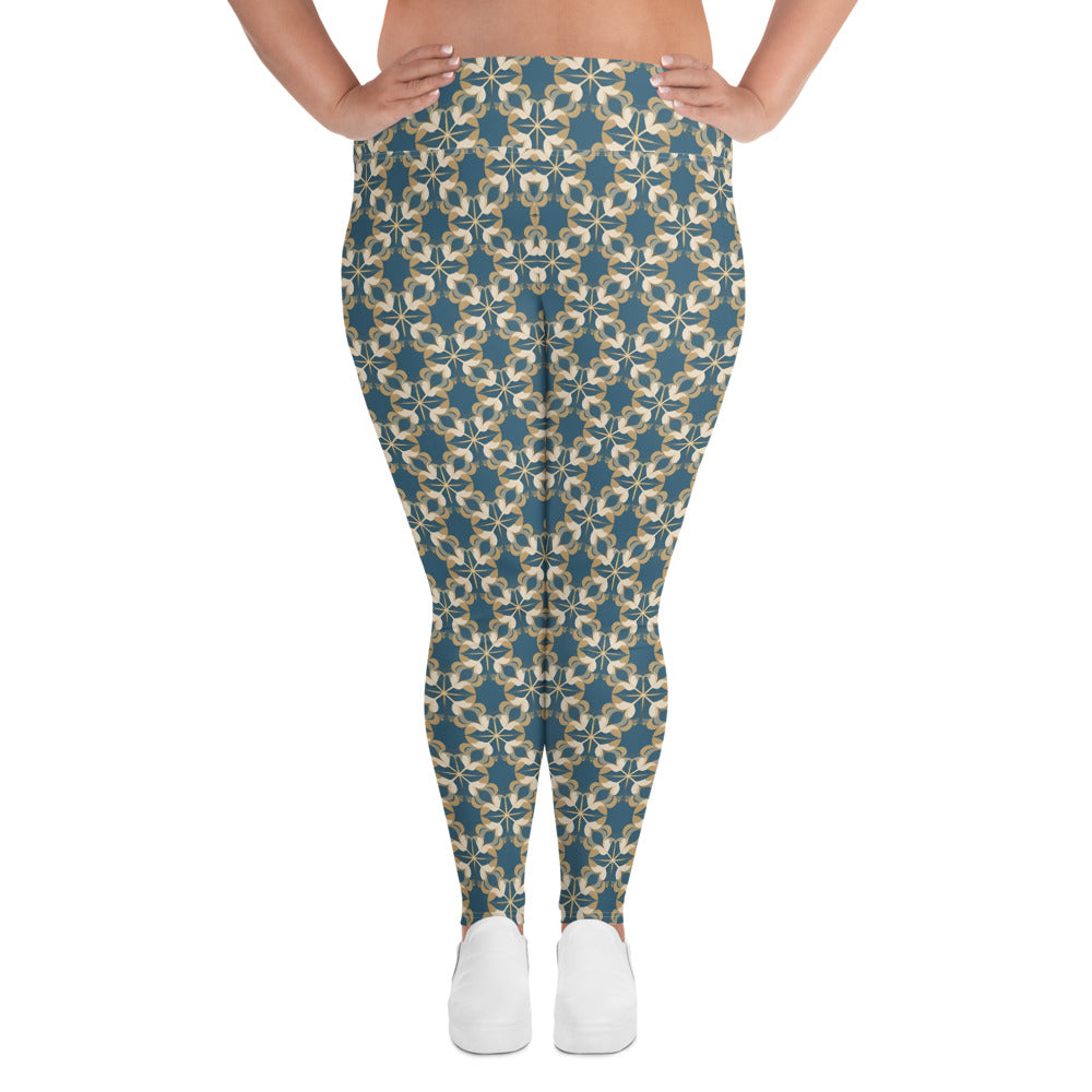 All-Over Print Plus Size Leggings