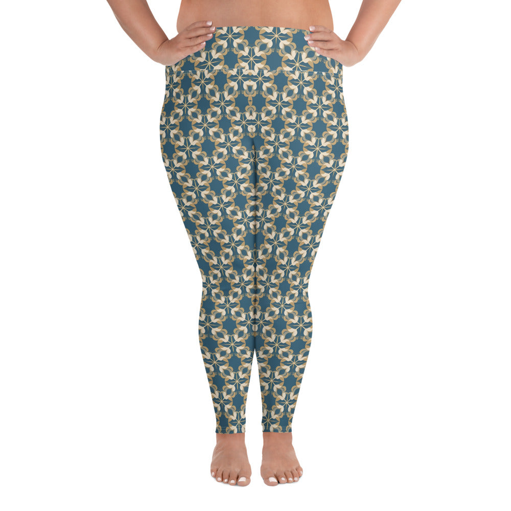 All-Over Print Plus Size Leggings