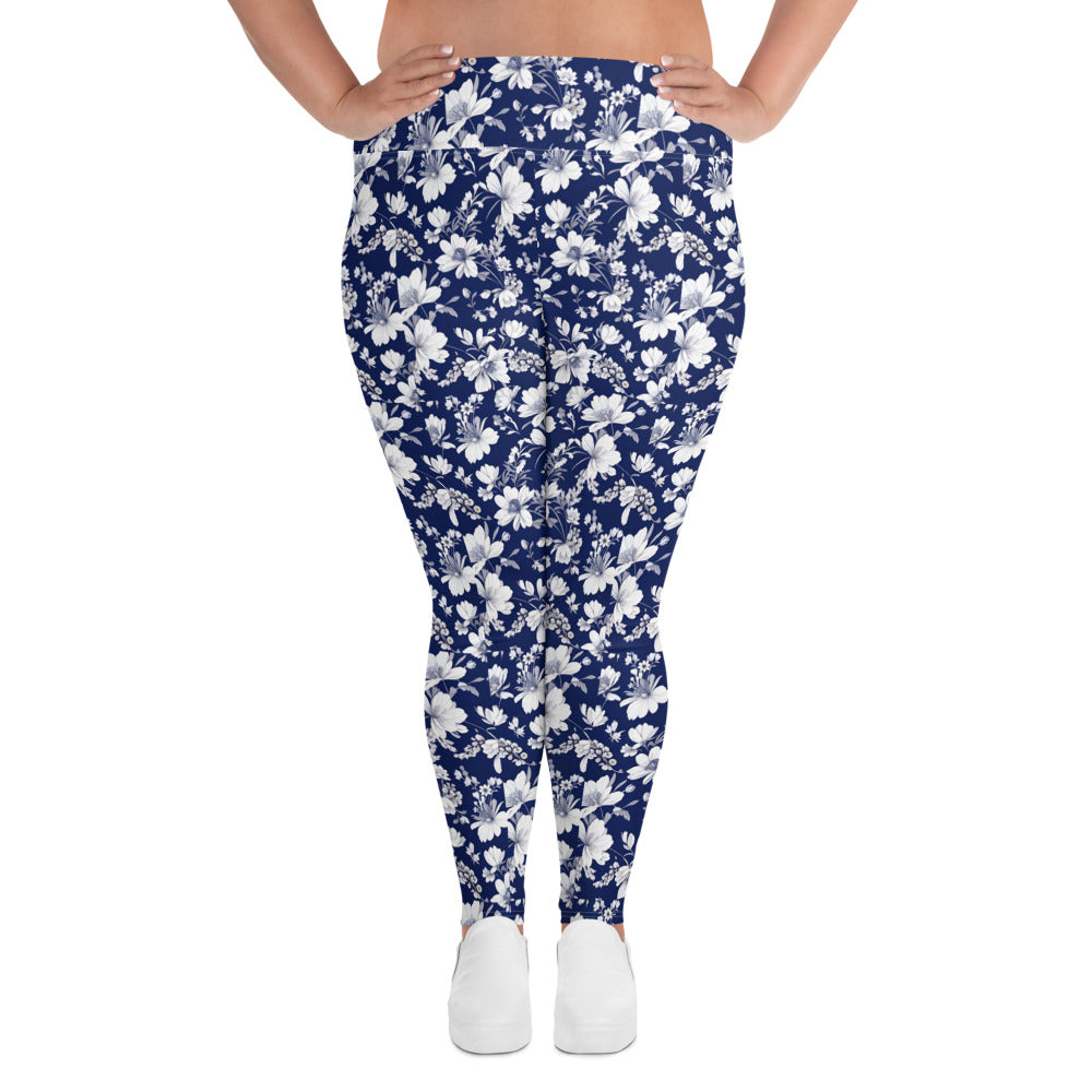 All-Over Print Plus Size Leggings