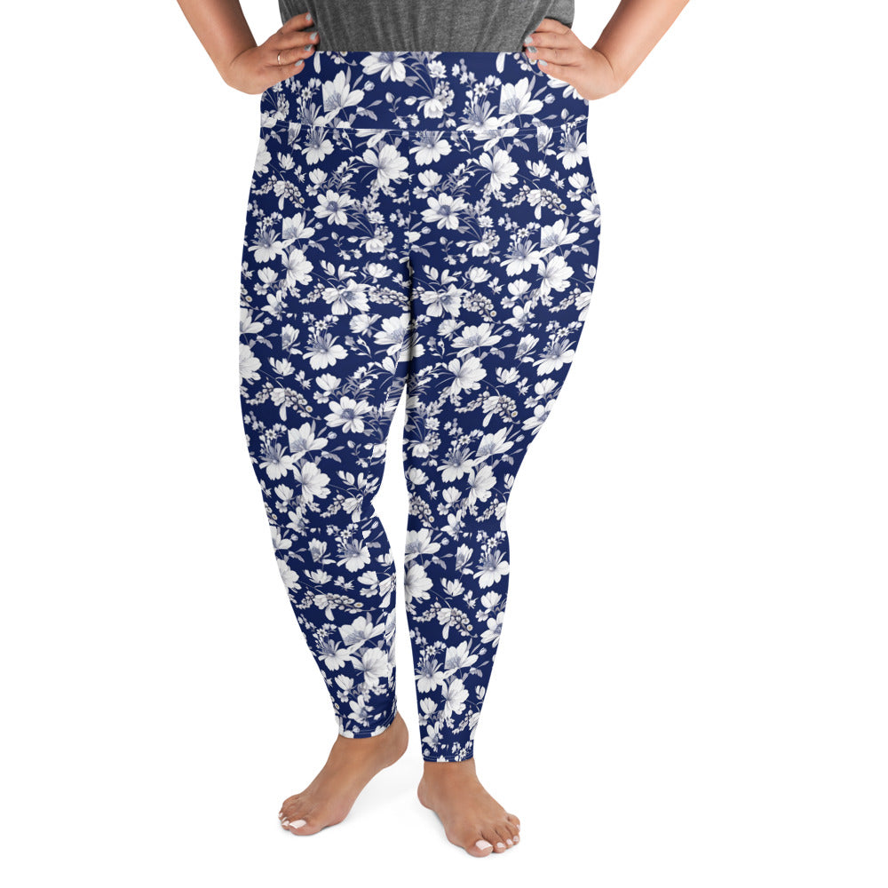 All-Over Print Plus Size Leggings