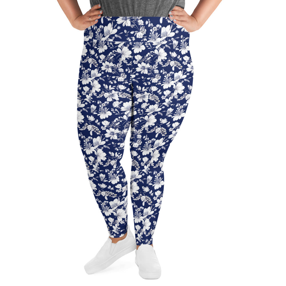 All-Over Print Plus Size Leggings