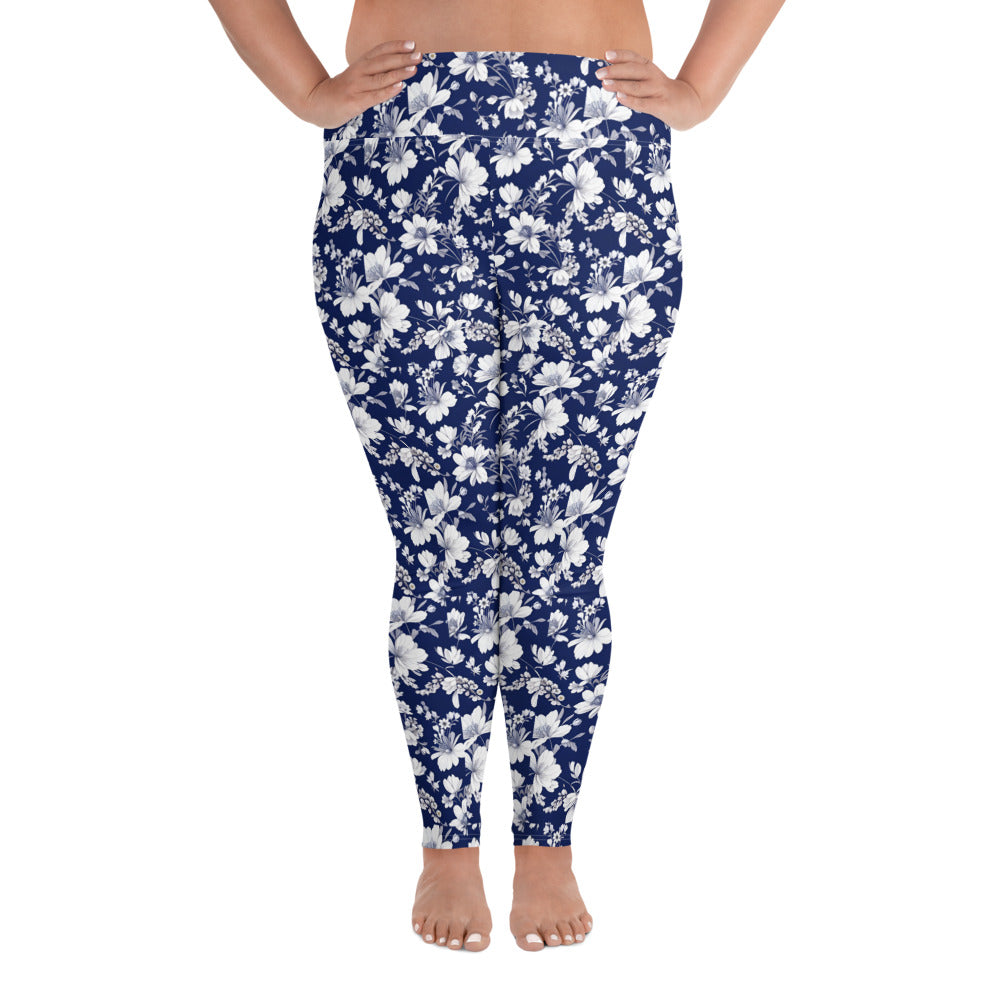 All-Over Print Plus Size Leggings