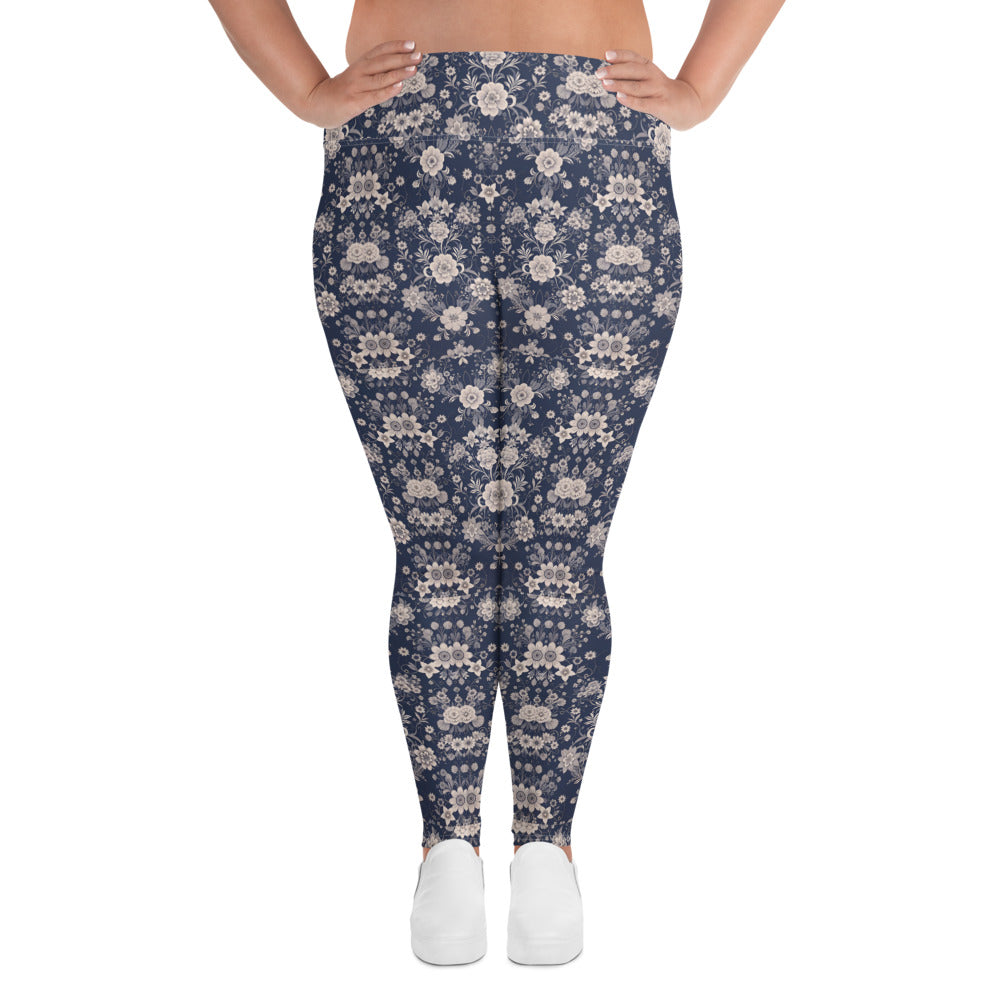 All-Over Print Plus Size Leggings