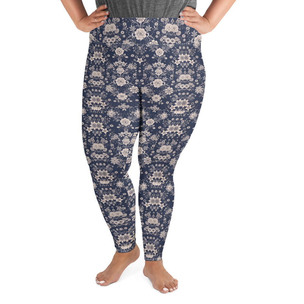 All-Over Print Plus Size Leggings