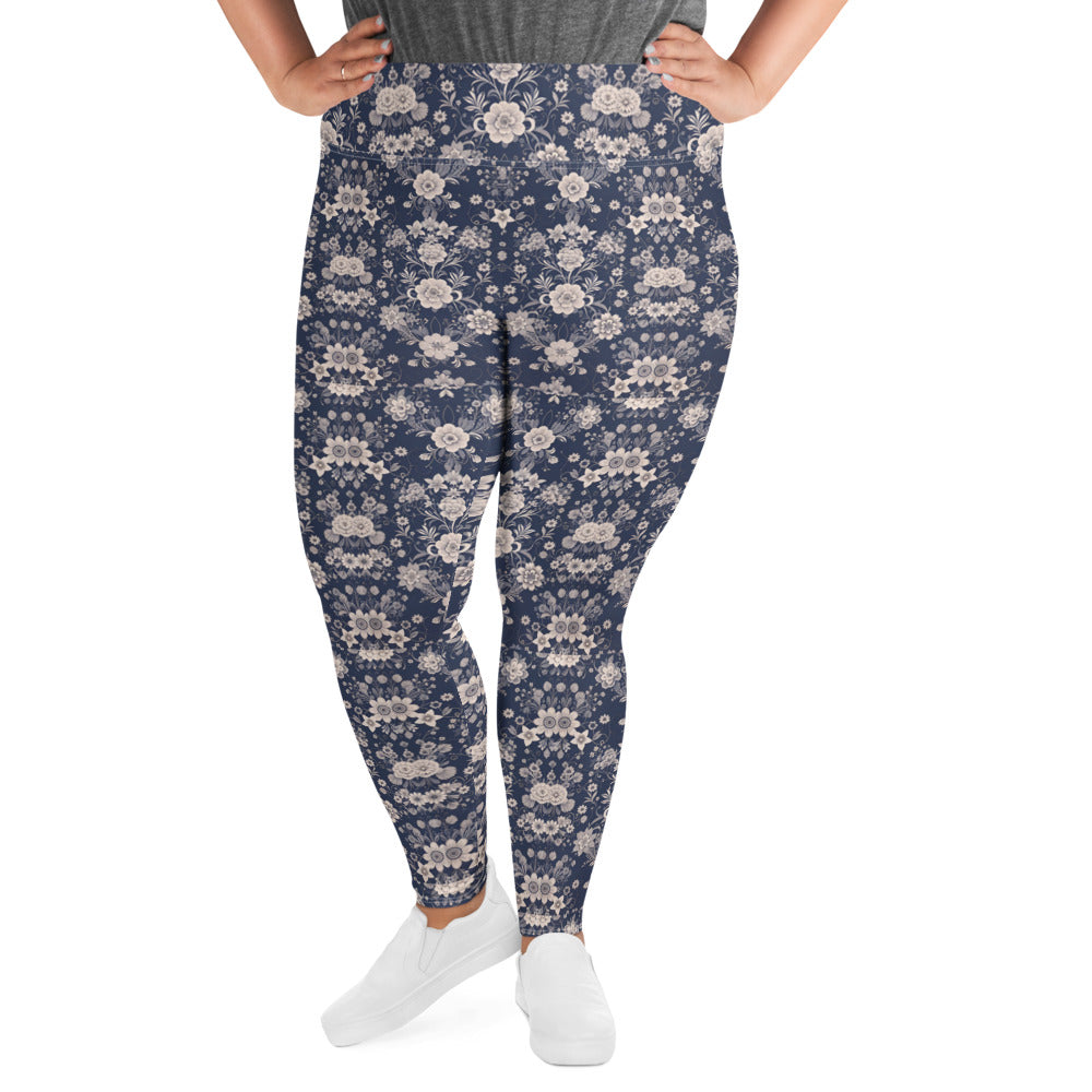 All-Over Print Plus Size Leggings